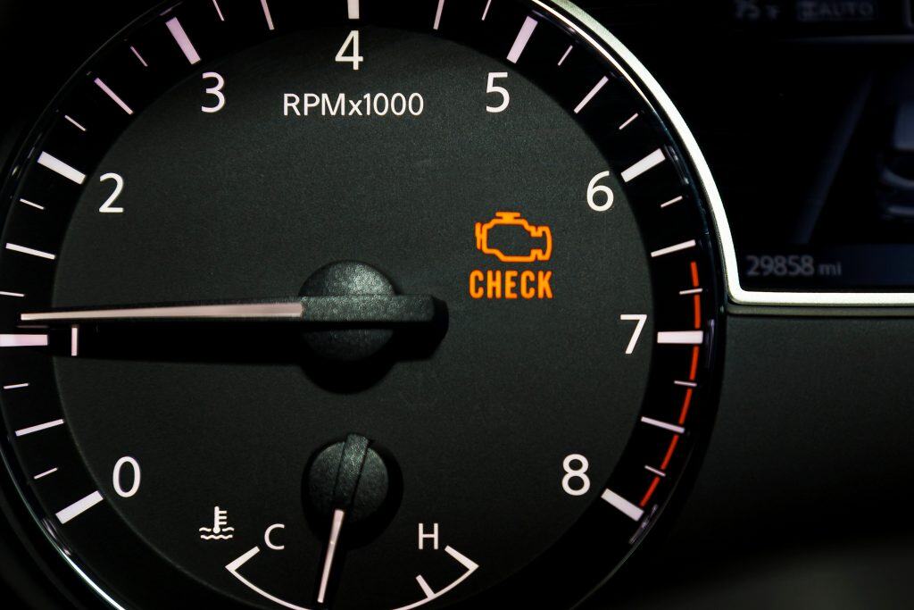 Check engine light illuminated on the dashboard of a customer of ours in Mays Landing, NJ